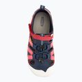 KEEN Knotch Creek - sandali da trekking per bambini - navy/stripes 6