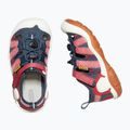 KEEN Knotch Creek - sandali da trekking per bambini - navy/stripes 10