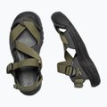 KEEN Zerraport II Sandali da trekking militari da uomo oliva/nero 10