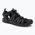 KEEN Drift Creek H2 sandali da trekking da donna nero/nero
