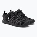 KEEN Drift Creek H2 sandali da trekking da donna nero/nero 4