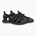 KEEN Clearwater CNX, sandali da trekking da uomo, triple nero 8