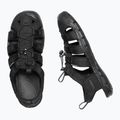 KEEN Clearwater CNX, sandali da trekking da uomo, triple nero 12