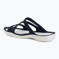 Ciabatte da donna Crocs Swiftwater Sandal navy/white 3