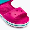 Crocs Crockband Bambini Sandali rosa confetto/piscina 7