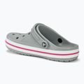 Crocs Bayaband Clog Ciabatte grigio chiaro/rosa confetto 3