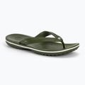 Crocs Crocband Flip verde militare/bianco infradito