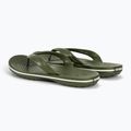 Crocs Crocband Flip verde militare/bianco infradito 3