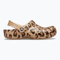 Crocs Classic Printed Clog infradito leopardo/oro 12