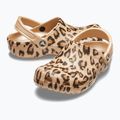 Crocs Classic Printed Clog infradito leopardo/oro 16