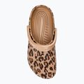 Crocs Classic Printed Clog infradito leopardo/oro 7