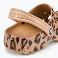 Crocs Classic Printed Clog infradito leopardo/oro 10