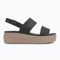 Sandali da donna  Crocs Brooklyn Low Wedge black/mushroom 2