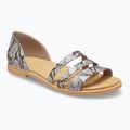Sandali Crocs Tulum Open Flat da donna, funghi/stucco 8