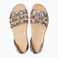 Sandali Crocs Tulum Open Flat da donna, funghi/stucco 12