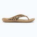 Infradito Crocs Kadee II Leopard/Gold da donna 2