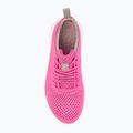 Scarpe Crocs LiteRide Pacer rosa elettrico/bianco per bambini 5