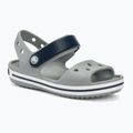 Crocs Crockband Bambini Sandalo grigio chiaro/navy