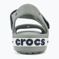 Crocs Crockband Bambini Sandalo grigio chiaro/navy 6