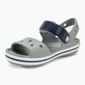 Crocs Crockband Bambini Sandalo grigio chiaro/navy 7