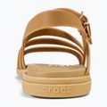 Sandali Crocs Tulum da donna oro scuro 6
