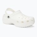 Crocs Classic Platform Clog bianco Ciabatte da donna 2
