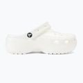 Crocs Classic Platform Clog bianco Ciabatte da donna 3