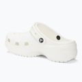 Crocs Classic Platform Clog bianco Ciabatte da donna 4