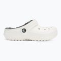 Crocs Classic Clog foderato Bambini Ciabatte bianco/grigio 3