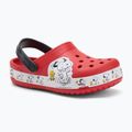 Crocs Fun Lab Snoopy Woodstock Clog Bambini infradito di fiamma 2