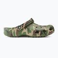 Crocs Classic Printed Camo Clog verde militare/multi infradito 3