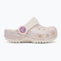 Crocs Classic Glitter Clog Toddler infradito oyster 3