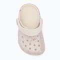 Crocs Classic Glitter Clog Toddler infradito oyster 6