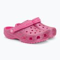 Crocs Classic Glitter Clog rosa limonata infradito per bambini 5