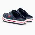 Infradito Crocs Crocband Clog per bambini, navy/rosso 4