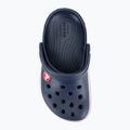 Infradito Crocs Crocband Clog per bambini, navy/rosso 7