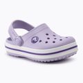 Ciabatte Crocs Crocband Clog per bambini lavanda/neon 2