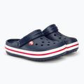 Infradito Crocs Crocband Clog per bambini, navy/rosso 5