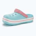 Infradito Crocs Crocband Clog blu ghiaccio/bianco per bambini 5