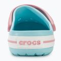 Infradito Crocs Crocband Clog blu ghiaccio/bianco per bambini 8