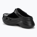 Crocs Classic Bae Sequin nero/multi infradito da donna 6