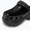 Crocs Classic Bae Sequin nero/multi infradito da donna 10