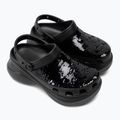 Crocs Classic Bae Sequin nero/multi infradito da donna 5
