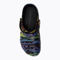 Crocs Classic Seasonal Donna Ciabatte zebrate con stampa arcobaleno 6