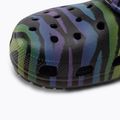 Crocs Classic Seasonal Donna Ciabatte zebrate con stampa arcobaleno 8