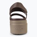 Sandali Crocs Brooklyn Low Wedge donna, fungo/stucco 6