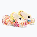 Crocs Classic Tie-Dye Graphic Clog T arancio zing/multi infradito per bambini 4