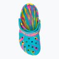 Crocs Classic Marbled Clog K digital aqua/multi infradito per bambini 7