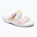 Crocs Classic Crocs Tie-Dye Graphic Sandal infradito multi/bianco 8
