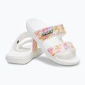 Crocs Classic Crocs Tie-Dye Graphic Sandal infradito multi/bianco 13